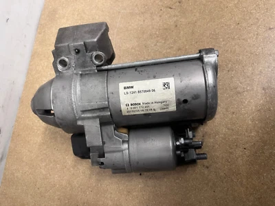 MOTOR DE ARRANQUE GASOLINA BMW SERIE 1 Y 2 F20 F21 F22 118i 218i B38 1.5 8570849 12v Foto 1 de 4