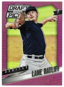 2014 Lane Ratliff Panini Prizm Draft Picks Rookie Purple Refractor 054/149