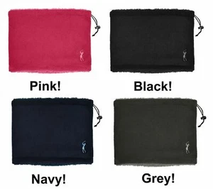 Surprizeshop Damen Winter Fleece gefütterter Golf Snood. Rosa, Grau, Marine oder Schwarz - Bild 1 von 4