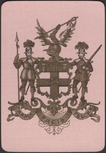 Tarjetas de Juego Tarjeta Única Antigua Ancha * HAC HONORABLE ARTILLERÍA Militar B - Imagen 1 de 3