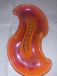 Royal Haeger Vintage #1021 Retro Orange Keramik Aschenbecher MCM - Bild 1 von 6