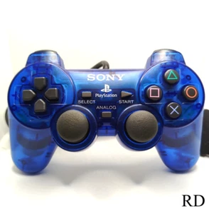 ⭐Offizieller Ps2 Controller Dualshock Clear Blue JAP Controller Playstation 2 OEM - Bild 1 von 6