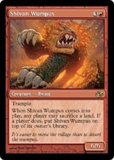 Shivan Wumpus Planar Chaos MTG Magic Card Artifact Commander