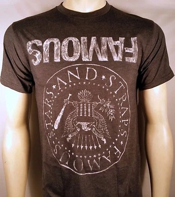 Famous Stars & Straps Influx Premium Sello Rap Urban Patín Camiseta S-2XL - Imagen 1 de 3