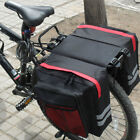 Bicycle Rear Rack Bag Bike Cycle Tail Seat Double Side Pannier Pouch Trunk Pack