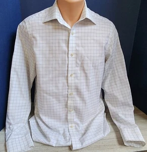 CHARLES TYRWHITT London Non Iron Slim Fit Mens Cotton Button Down Shirt 15/35 in - Picture 1 of 6