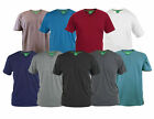 Dukes D555 Męskie T-shirty z dekoltem w serek Czesana Bawełna Regular i Plus Rozmiary Small - 8XL