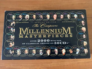 The Composers Millennium Masterpieces 30 CD's over 2000 Minutes of music - Picture 1 of 2