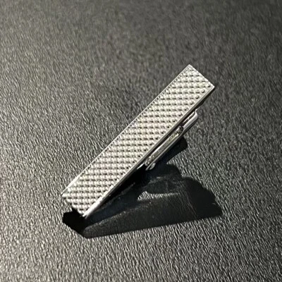 "Patrón de celosía 1,25"" clip de corbata ajustado para hombres cumpleaños boda barra de corbata" Foto 1 de 4