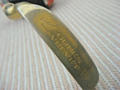 TAYLOR MADE GREEN VELVET 24K Gold Plated Putter / Head MODEL 103 / RH / 36" - Image 1 of 4
