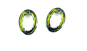 Swarovski Vintage 4137 Crystal Sahara Fancy Stone 15x11mm (2pcs) - Picture 1 of 1