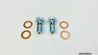 2 x Perno de banjo de manguera hidráulica para Chrysler Sebring Stratus 1999-2006 CRK/JR/001A Foto 1 de 4