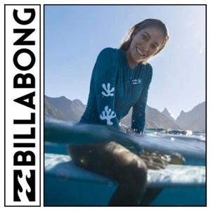 BNWT BILLABONG A/DIV CORAL GARDENERS L/ SLEEVE BODYSUIT RASHIE (MEDIUM) RRP $139 - Bild 1 von 5