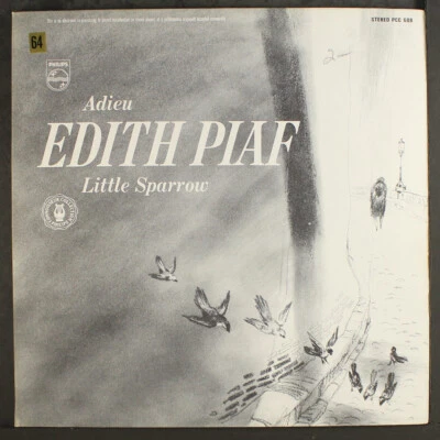 EDITH PIAF: adieu little sparrow PHILIPS 12" LP 33 RPM - Image 1 of 2