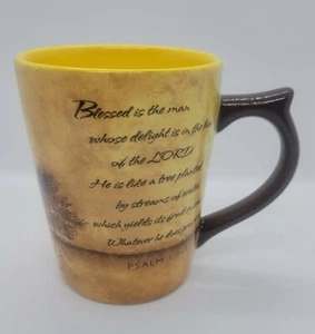 DaySpring ~ Coffee Mug ~ Scripture ~ Psalm 1:1-3 ~ Oak Tree - Picture 1 of 8