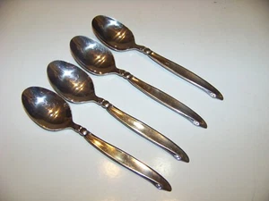 Cucharaditas 4 Wm A Rogers SHORELINE Premier de acero inoxidable - Imagen 1 de 5