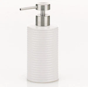 Juego de baño Kela dispensador de jabón taza jabonera taza cerámica acero inoxidable juego WC - Imagen 1 de 5