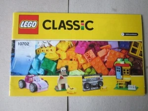 Lego Classic 10702 Istruzioni di Costruzione Instruction - Foto 1 di 1