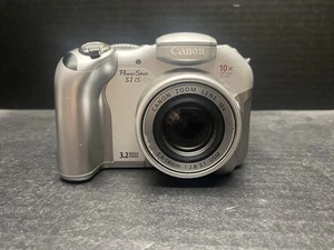 Canon PowerShot S1 IS 3.2MP Digital Camera - Silver - Picture 1 of 5