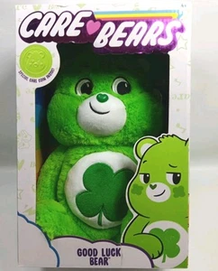 2020 Limited Edition Care Bears Lucky Green Good Luck Bear 14" - Bild 1 von 6