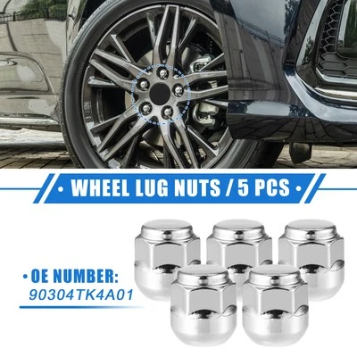 5 piezas tuercas de rueda para Honda Odyssey para Honda Pilot M14x1.5 tuercas de neumático Foto 1 de 4