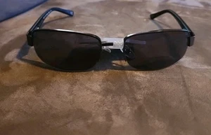 Foster Grant Men's Sunreader "Cadel" Sunglasses Black Polarized Magnifiers +2.0 - Picture 1 of 6