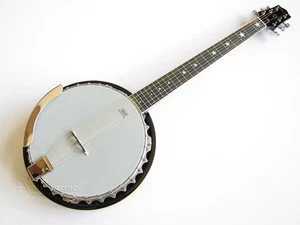 NEW PRO QUALITY 30 BRACKET RESONATOR BLUEGRASS COUNTRY 6-STRING BANJO GUITAR - Picture 1 of 5