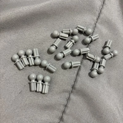 2736 LEGO Technic Axle Towball LIGHT BLUISH GRAY (22) - Image 1 of 2