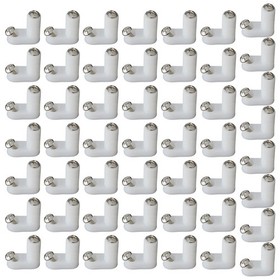 50pcs arcade L Type PCB Mounting Feet with Screw for JAMMA MAME Game PCB