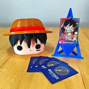 LUFFY ONE PIECE Deck Box - ONE PIECE theme - Magetic Lids - FREE SHIPPING - Picture 1 of 2