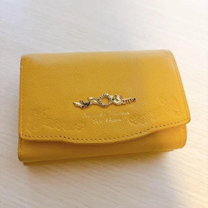 clean Twisted Wonderland SAVANACLAW × Samantha Thavasa yellow wallet - Picture 1 of 7