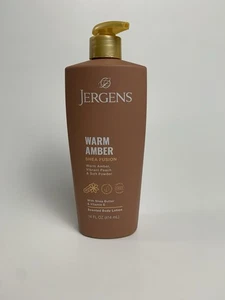 Jergens Warm Amber Shea Fusion Scented Body Lotion Cruelty, Paraben Free - Picture 1 of 3