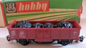 Berliner TT Bahnen carro merci aperto con carico di carbone 4245 in confezione originale - Foto 1 di 1