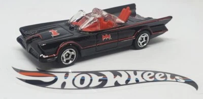 Hot Wheels 2007 New Models 1966 TV Series Batmobile Black Loose K6147  - Image 1 of 4