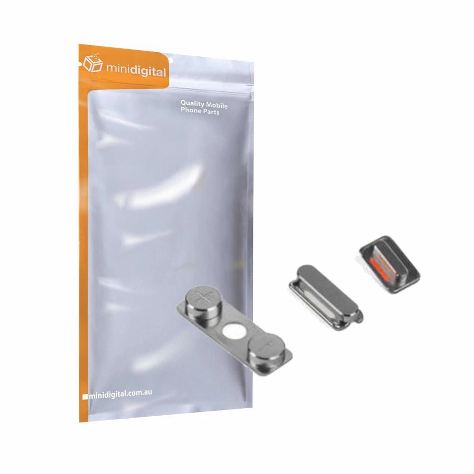 Side top Key Button Set for iPhone 4S, iPhone 4 volume power silent vibrate - Image 1 of 1