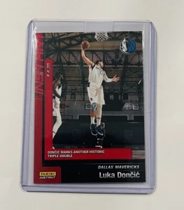 Luka Doncic 2019-20 Panini Instant Triple Double /413 Mavericks #136 2nd Year - Picture 1 of 2