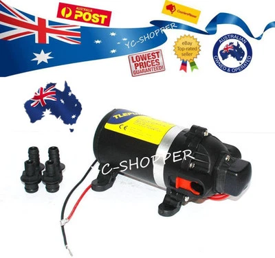 12 Volt High Pressure Spray Horse Boat or Weed Spray chemical Seal Pump 160 PSI - image 1 of 2