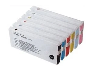 6 X Cartouches pour Epson Style Pro 9500 Traceur Chaque 220ml - Neuf Cartouches - Photo 1/1