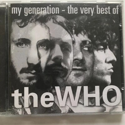 THE WHO - MY GENERATION THE VERY BEST OF THE WHO (AUDIO CD, 1996) - Image 1 of 2