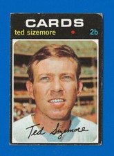 1971 Topps Baseball Card #571 Ted Sizemore St Louis Cardinals