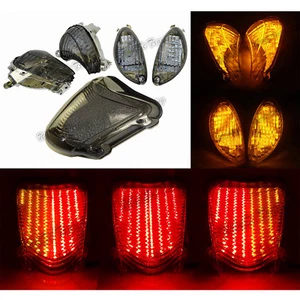 Led Taillight + Turn Signals Light (F/R) Fit 2008-2018 SUZUKI Hayabusa GSXR1300 - Foto 1 di 12