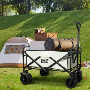 Bollerwagen 300kg Transportwagen Handwagen Faltbar Klappbar Transport Wagen - Bild 1 von 9