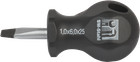 SW-Stahl Schraubendreher Schlitz 6x 25mm Schraubenzieher Extra Kurz Isoliert