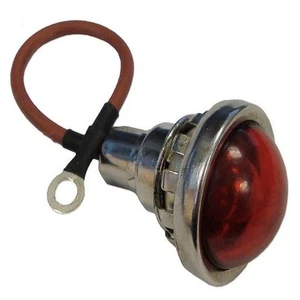 12V Red Dot Jewel Lens Assembly International A AV B BN C Cub Cub Loboy H HV I4 - Picture 1 of 1