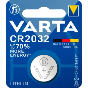 VARTA CR2032 2032 CR-2032 Lithium Knopfzellen 3,0V  / 1-er Blister-Verpackung - Bild 1 von 2