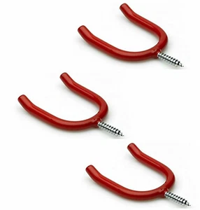 3 GANCHOS DE HERRAMIENTA DE TORNILLO ANTIDESLIZANTE COBERTIZO GARGA TALLER DE MONTAJE EN PARED - Imagen 1 de 3