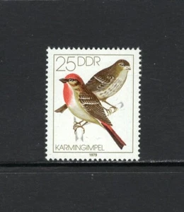 Alemania DDR 1979 SONG BIRD, BULLFINCHES SC 1979 montado sin montar o nunca montado - Imagen 1 de 1