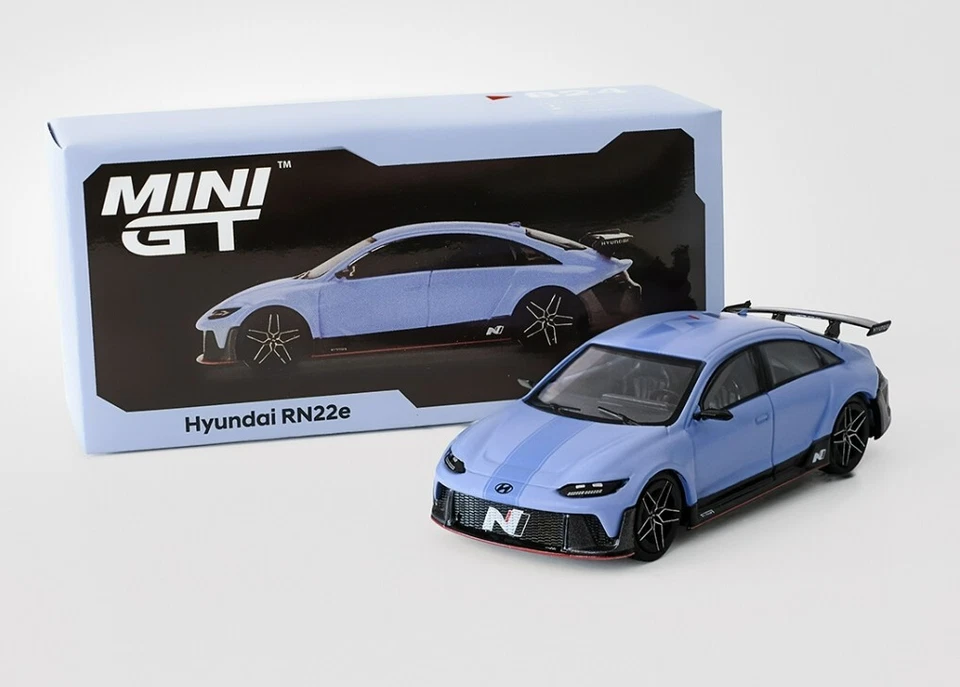 Hyundai N Vision 74 RN22e Diecast Mini Car 1:64 Scale Mini GT N Collection - Image 1 of 1