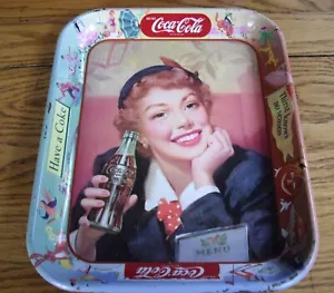 Vintage Coca-Cola Have a Coke Tray Thirst Knows No Season ~ 10 5/8" x 13 1/4" ~ - Picture 1 of 12
