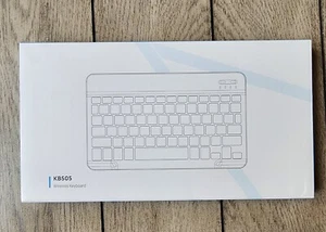 OMOTON Ultra-Slim Bluetooth iPad Wireless Keyboard KB505 Black NEW & SEALED! - Picture 1 of 10